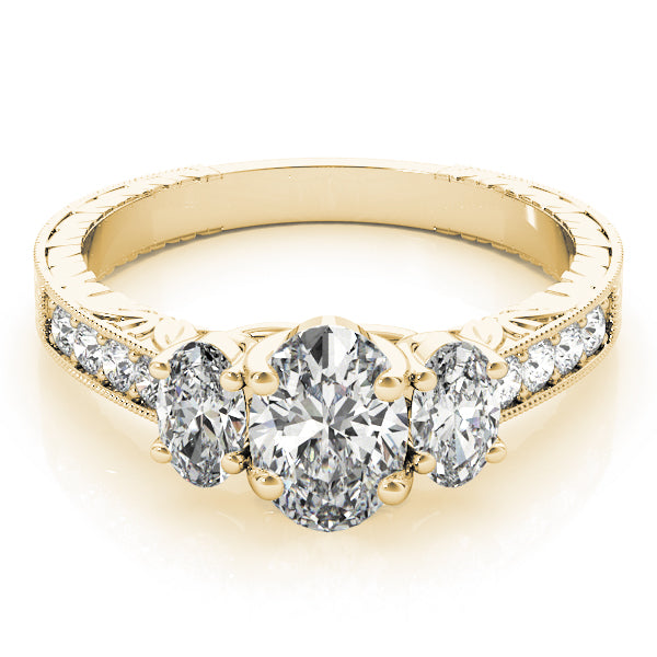 Oval Engagement Ring M82818-A
