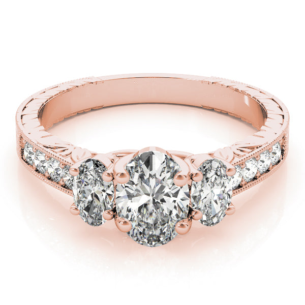 Oval Engagement Ring M82818-A