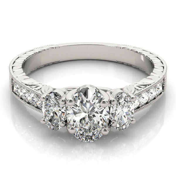 Oval Engagement Ring M82818-A