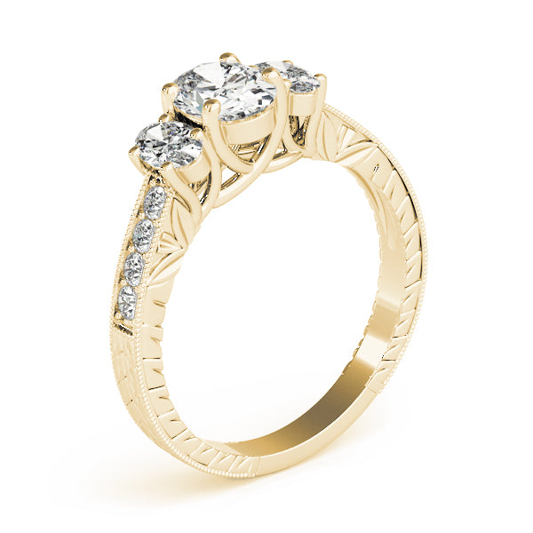 Oval Engagement Ring M82818-A