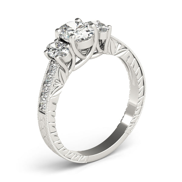 Oval Engagement Ring M82818-A