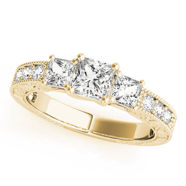 Square Engagement Ring M82819-A
