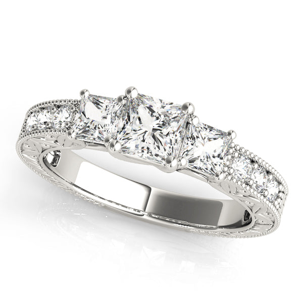 Square Engagement Ring M82819-A