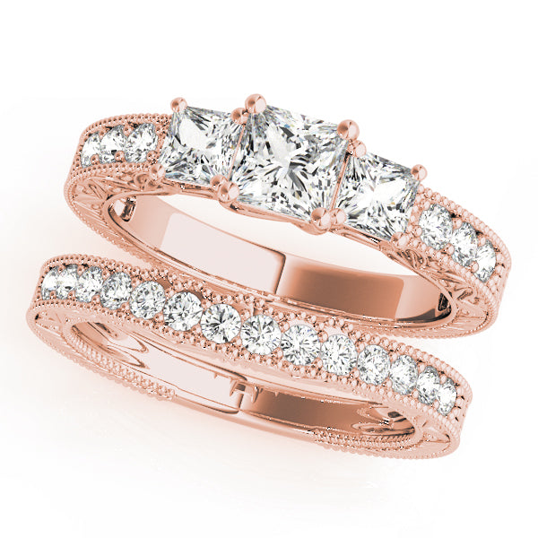 Square Engagement Ring M82819-A