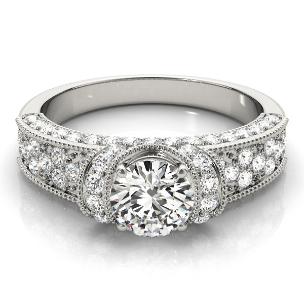 Round Engagement Ring M82823-A