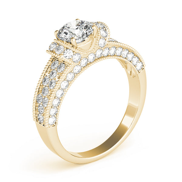 Round Engagement Ring M82823-A