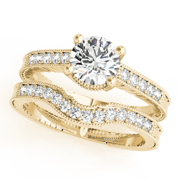Round Engagement Ring M82855-A