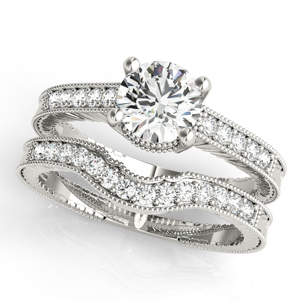 Round Engagement Ring M82855-A