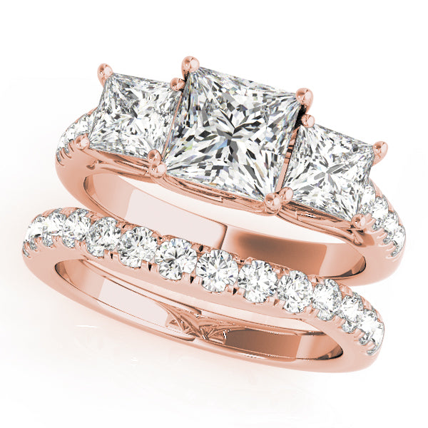 Square Engagement Ring M82872-C