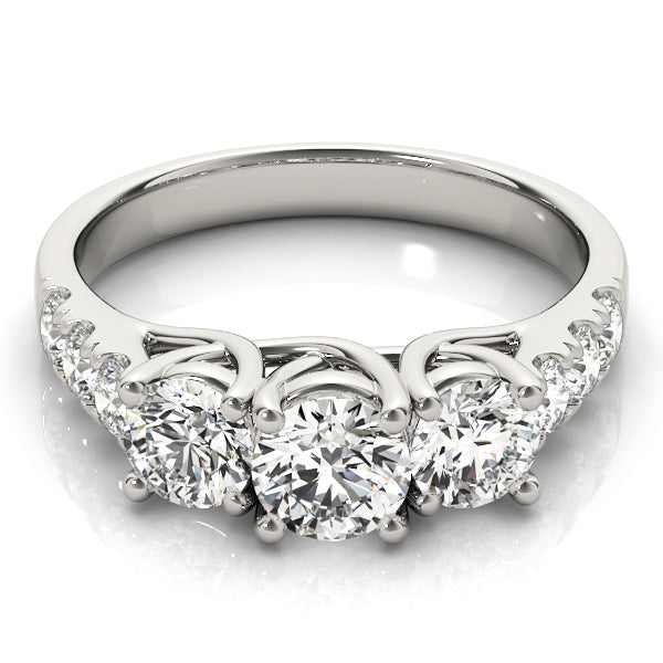 Round Engagement Ring M82875-1