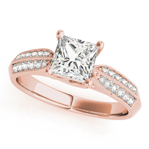 Square Engagement Ring M82891-A