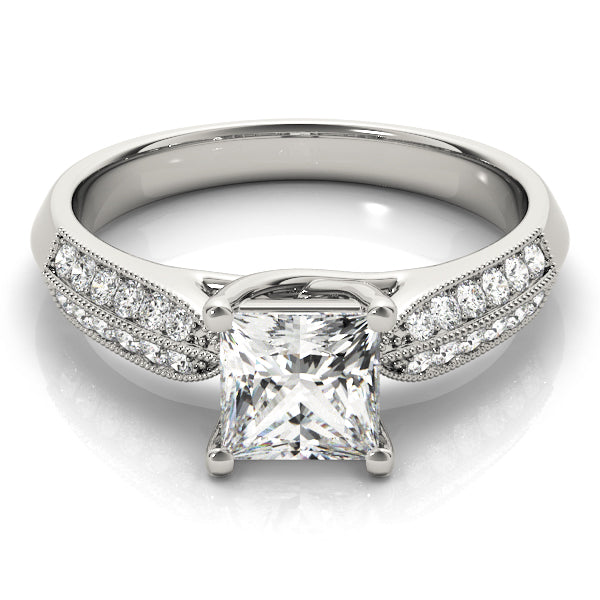 Square Engagement Ring M82891-A