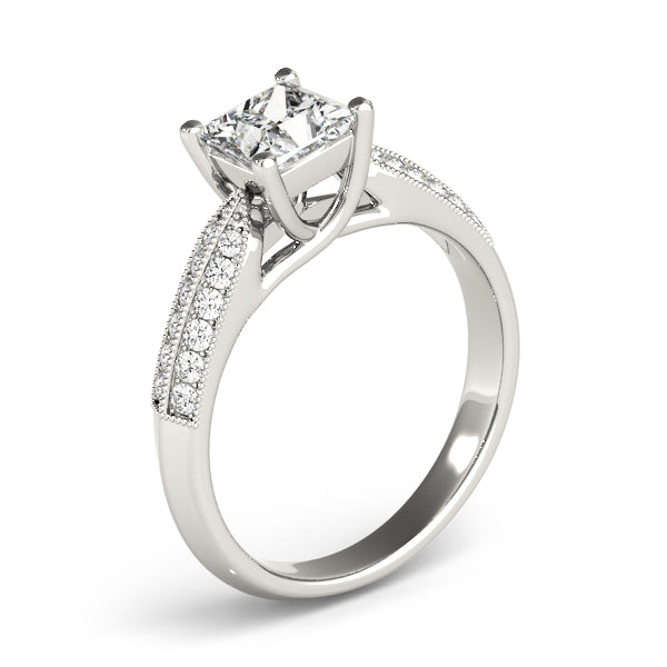 Square Engagement Ring M82891-A