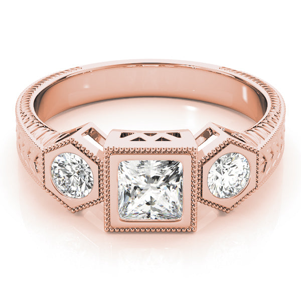Square Engagement Ring M82922-11/2