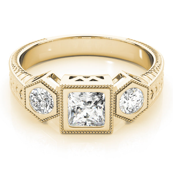Square Engagement Ring M82922-11/2
