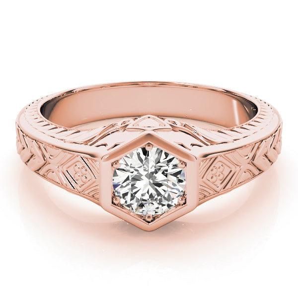 Round Engagement Ring M82968