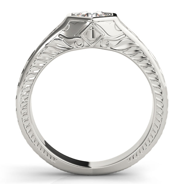 Round Engagement Ring M82968