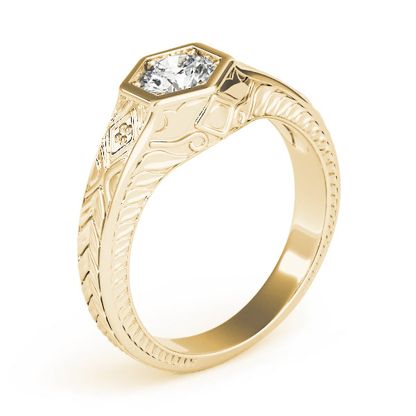 Round Engagement Ring M82968