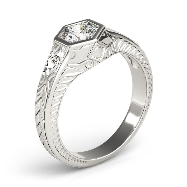 Round Engagement Ring M82968
