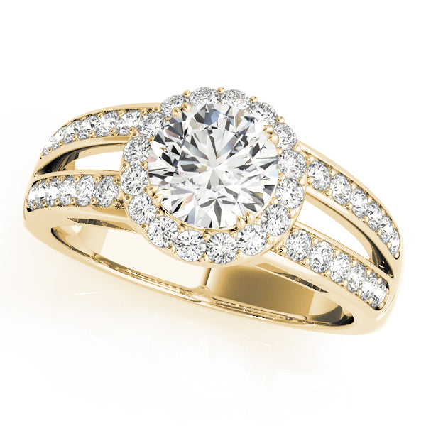 Round Engagement Ring M83195