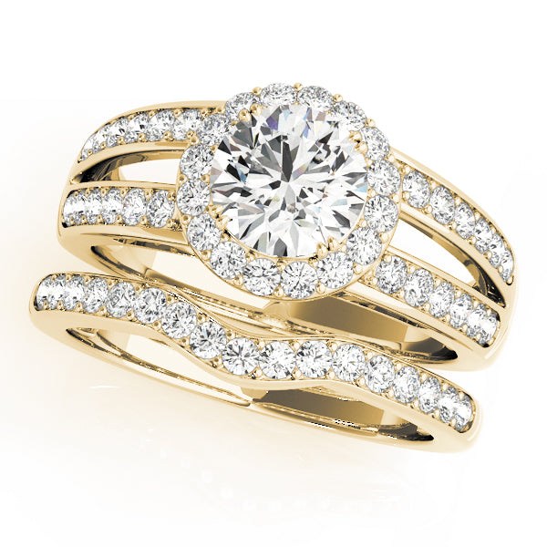 Round Engagement Ring M83195