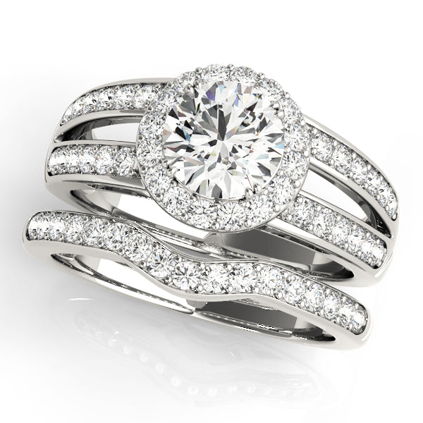 Round Engagement Ring M83195