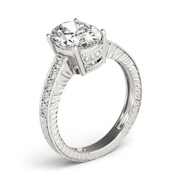 Oval Engagement Ring M83285-10X8