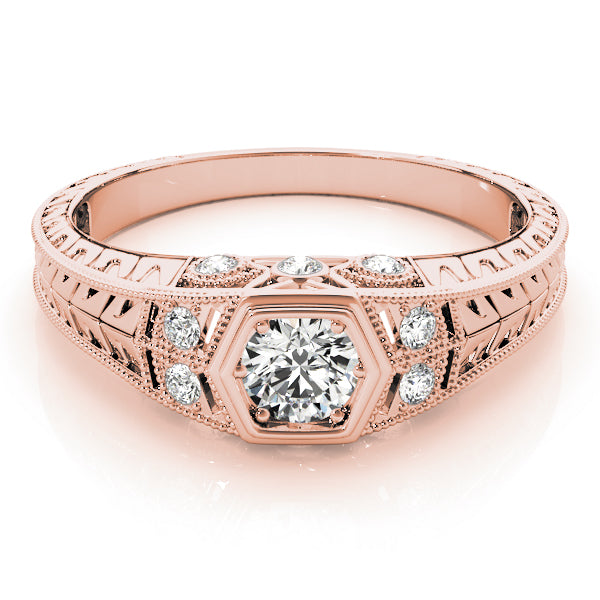 Round Engagement Ring M83292