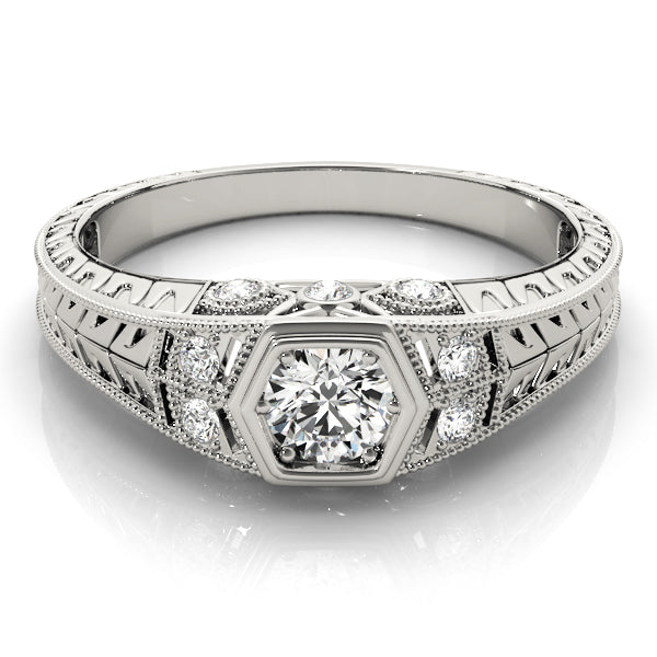 Round Engagement Ring M83292