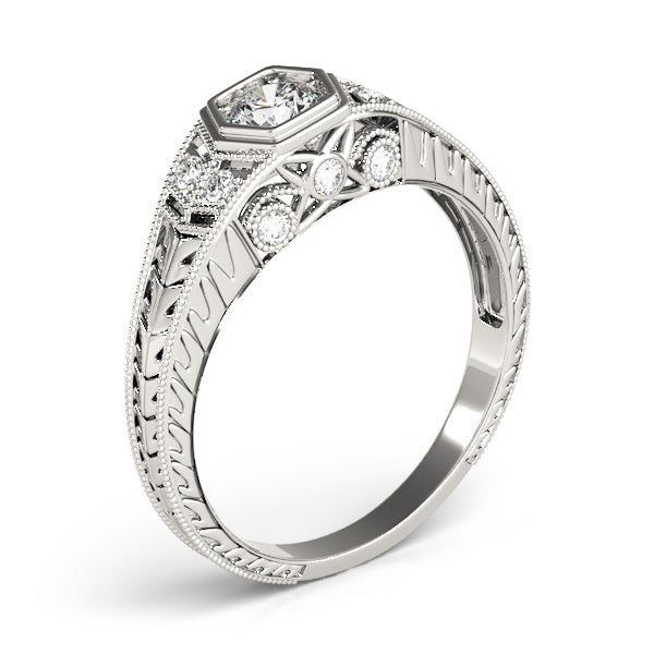 Round Engagement Ring M83292