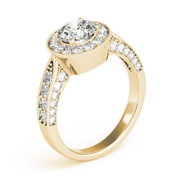 Round Engagement Ring M83315