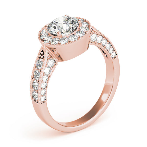 Round Engagement Ring M83315