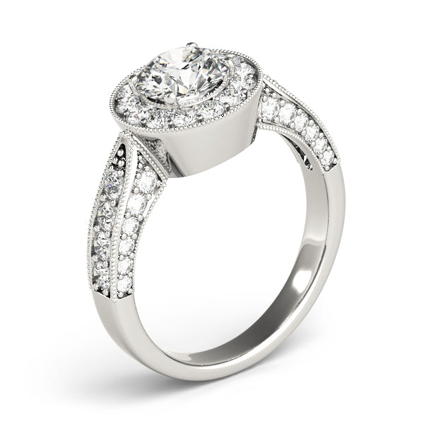 Round Engagement Ring M83315