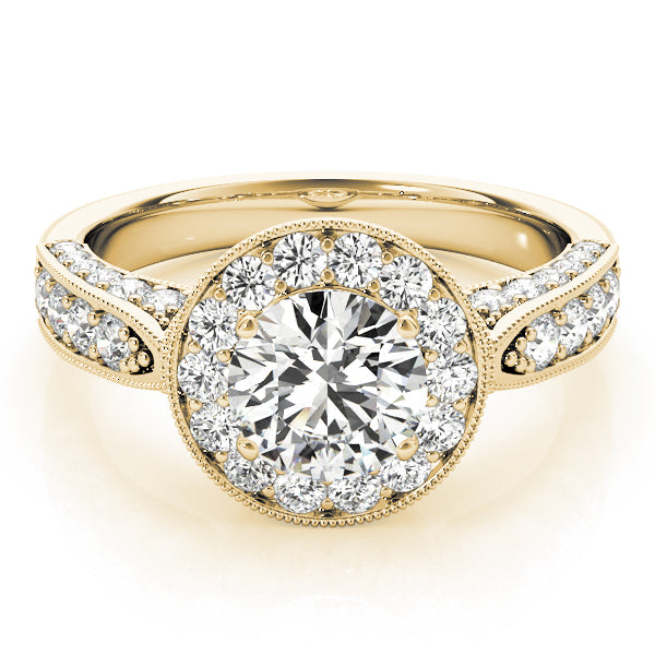 Round Engagement Ring M83315