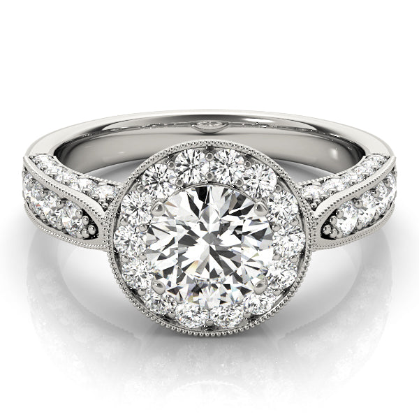 Round Engagement Ring M83315