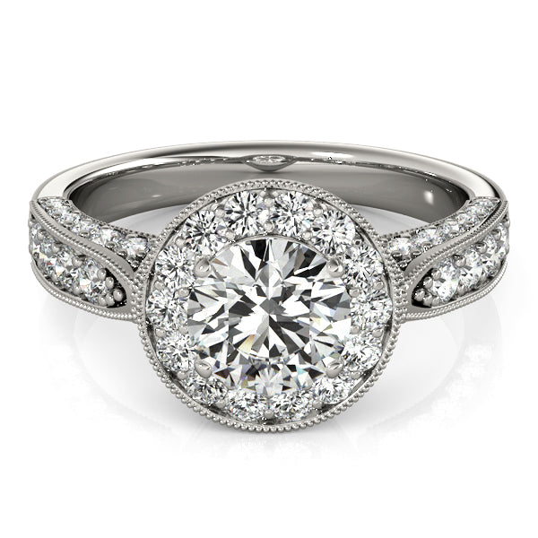 Round Engagement Ring M83315