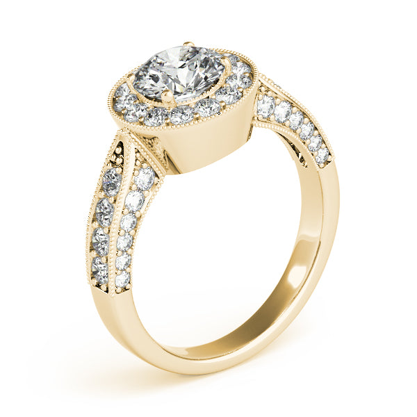 Round Engagement Ring M83315
