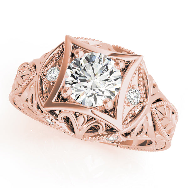 Round Engagement Ring M83320