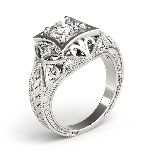 Round Engagement Ring M83320