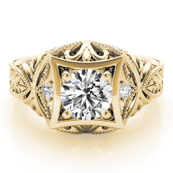 Round Engagement Ring M83320
