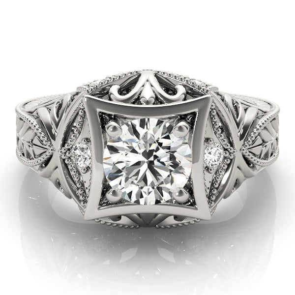 Round Engagement Ring M83320