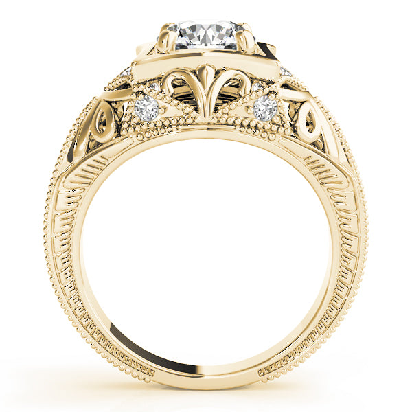 Round Engagement Ring M83320