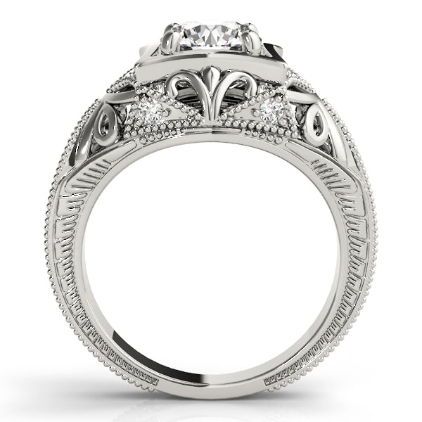 Round Engagement Ring M83320
