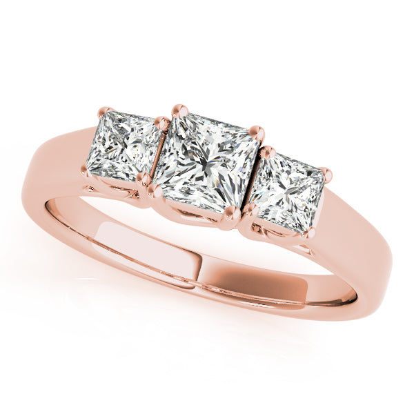 Square Engagement Ring M83477-1