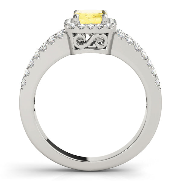 Emerald Cut Engagement Ring M83494-10X8