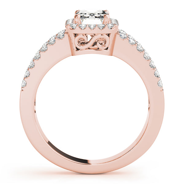 Emerald Cut Engagement Ring M83494-10X8