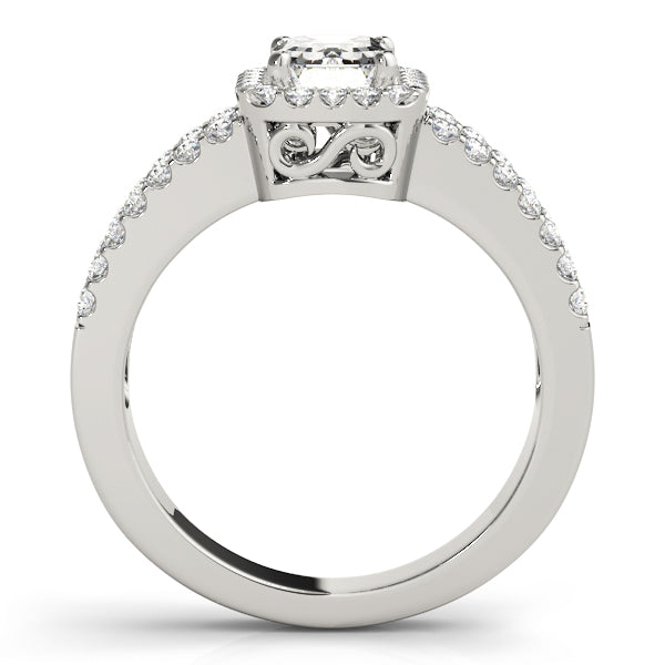 Emerald Cut Engagement Ring M83494-10X8