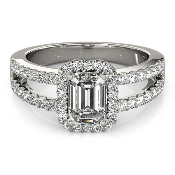 Emerald Cut Engagement Ring M83494-10X8