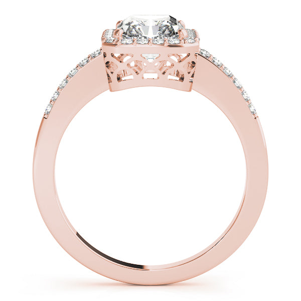 Emerald Cut Engagement Ring M83495-10X8