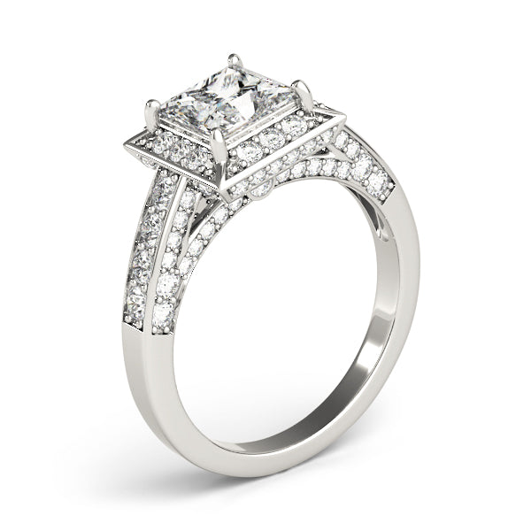 Square Engagement Ring M83501-4
